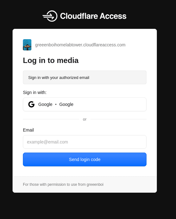 Picture of Cloudflare access challenge screen