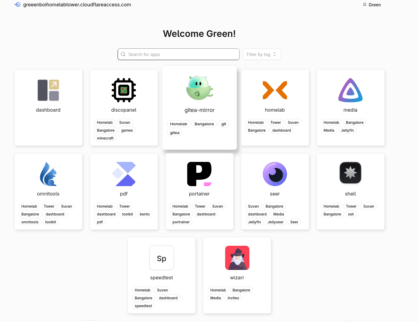 Cloudflare Access Page