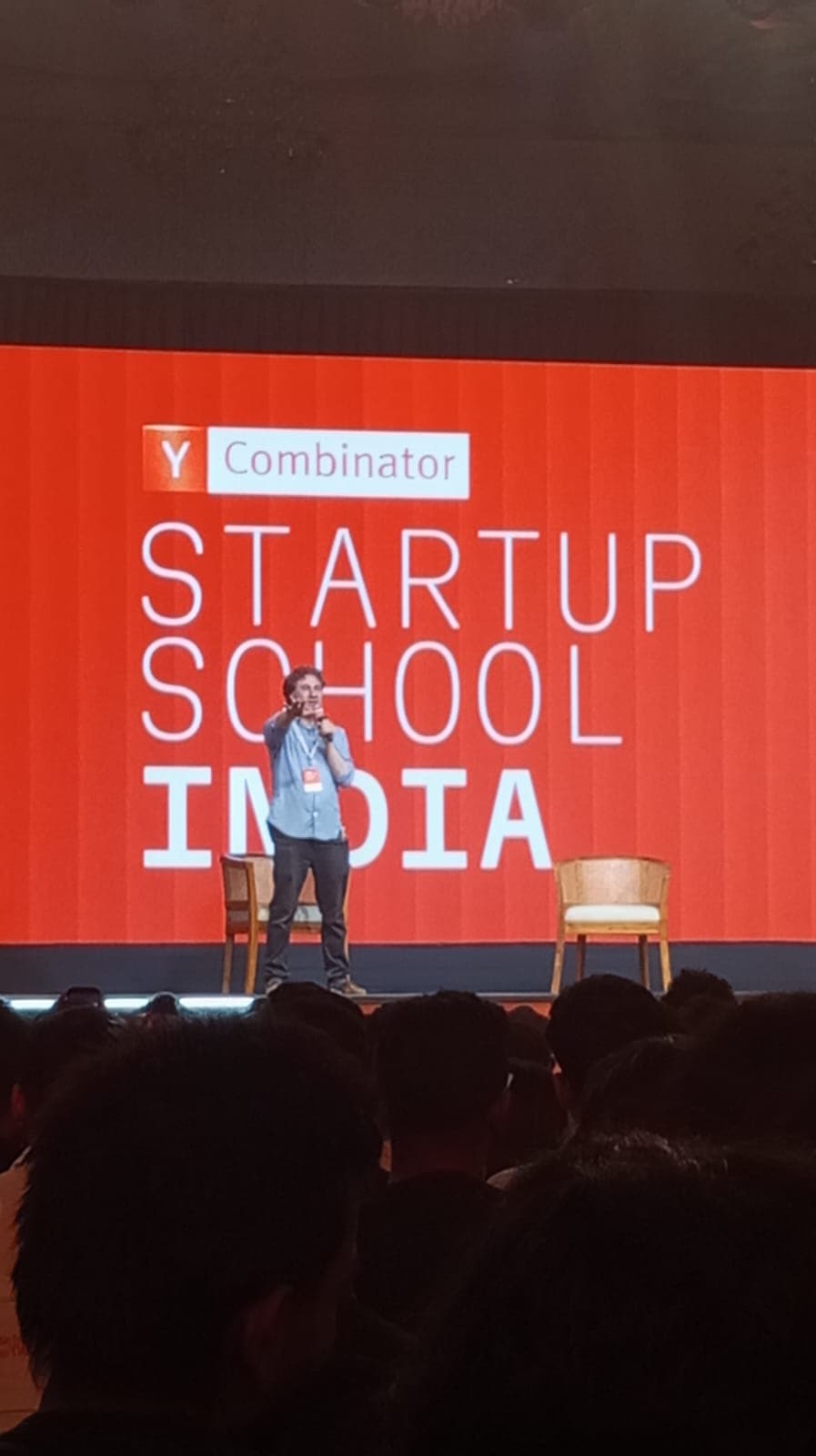 Jared Friedman on stage